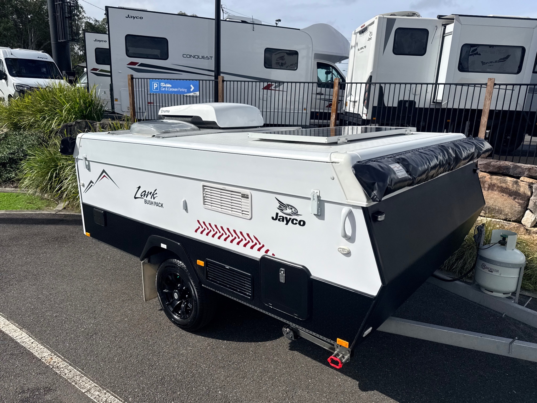 Caravan — mirror finish
